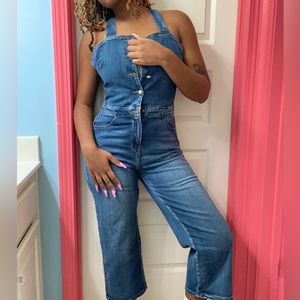 Denim Overalls 👖✨